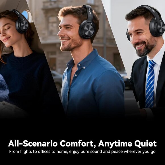 NEW Hybrid Active Noise Cancelling Headphone - Picture 9 of 11